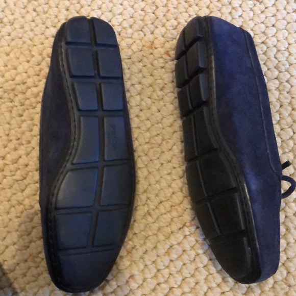 Prada Slip On Shoes Navy - Picture 5 of 5